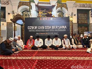 Masjid Agung Palembang Gelar Muhasabah Akhir Tahun dan Dzikir Bersama