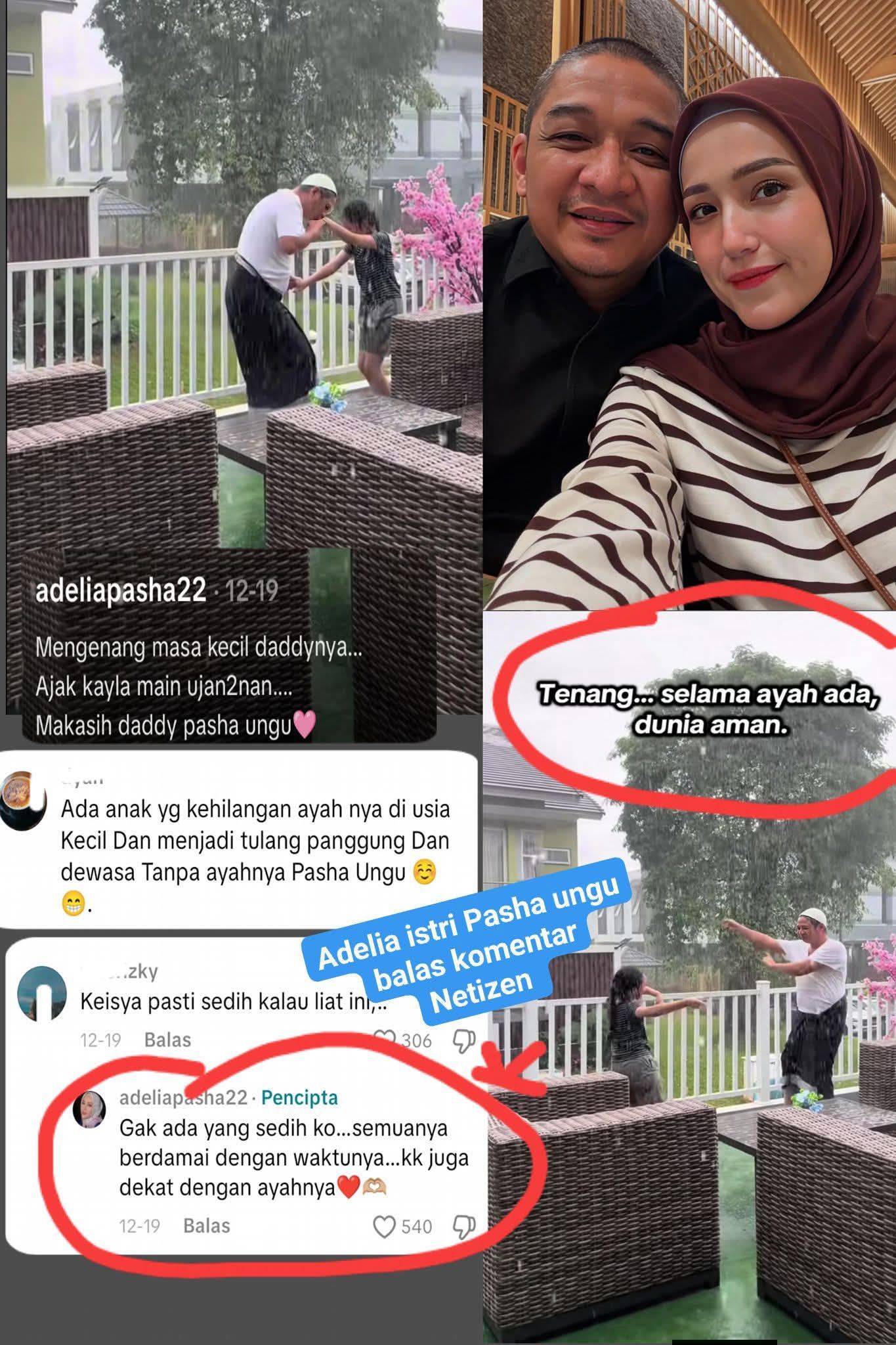 Adelia Wilhelmina jawab nyinyiran warganet soal hubungan Pasha dan Kiesha