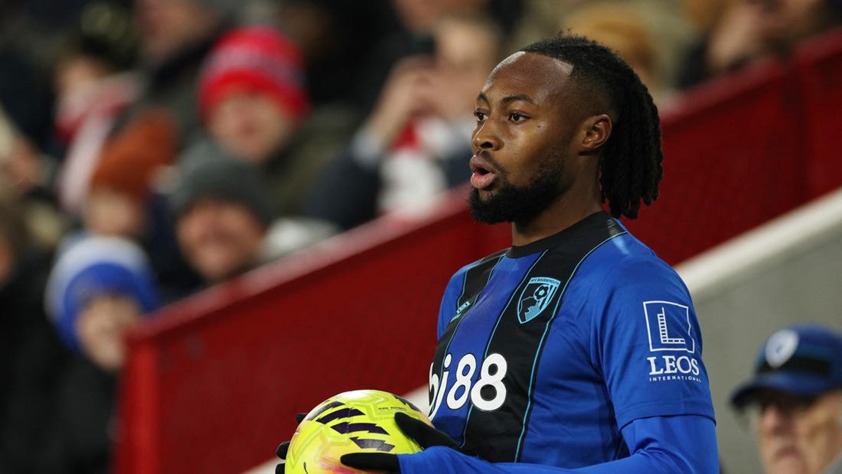 Antoine Semenyo makin dekat gabung Manchester City. (REUTERS/Ian Walton)
