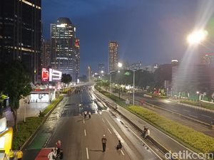 Car Free Night Jakarta, Jalan Sudirman-Thamrin Mulai Ditutup