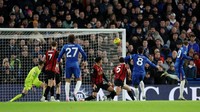Ketat, Chelsea Vs Bournemouth 2-2 di Babak Pertama