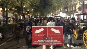 Suasana Terkini Kawasan Malioboro Jelang Pergantian Tahun