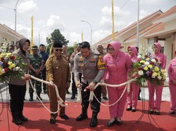 Kapolres Blitar Resmikan Rumah Dinas hingga Pekarangan Pangan Lestari