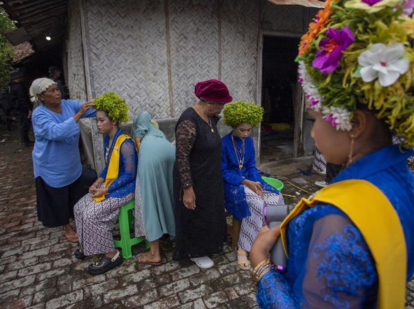 Jelang Musim Tanam Padi, Warga Lelea Indramayu Gelar Pesta Adat Ngarot