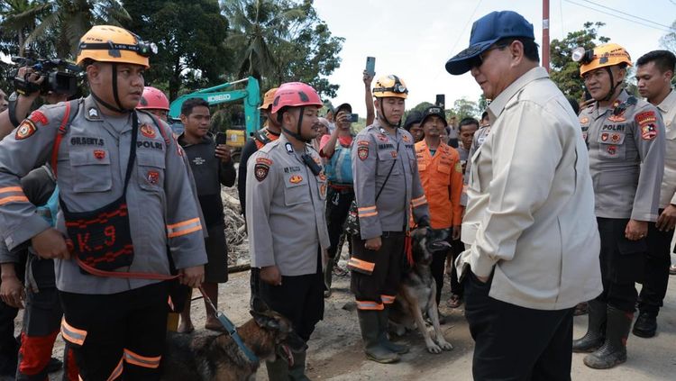 Prabowo Desak Lembaga Maksimalkan Penanganan Bencana 24/7