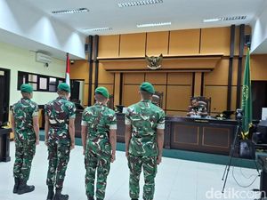 4 Penganiaya Prada Lucky Dihukum 6,5 Tahun Bui dan Dipecat dari TNI
