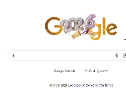 Sambut Tahun Baru 2026, Google Hadirkan Doodle Interaktif yang Bikin Meriah!