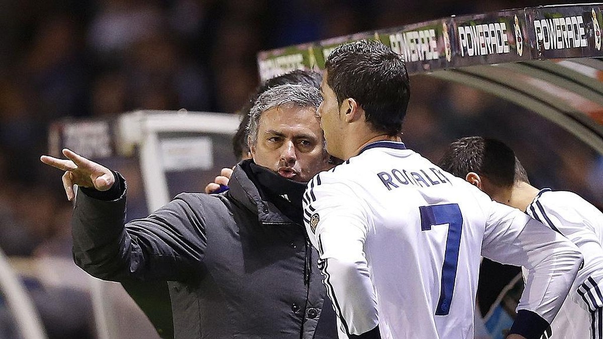 Cristiano Ronaldo sempat dibikin nangis oleh Jose Mourinho. (Real Madrid via Getty Images/Helios de la Rubia)