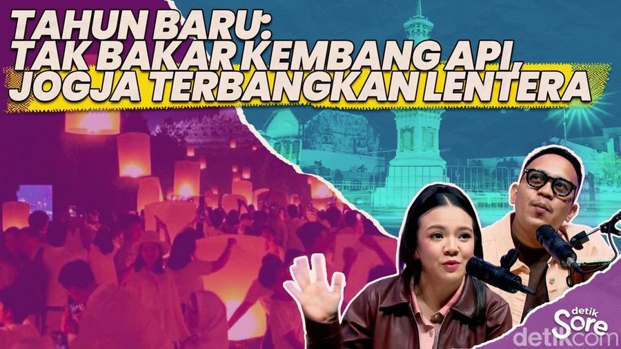 Video: Pelepasan Lentera Jadi Pengganti Kembang Api di Gunung Kidul, Jogjakarta!