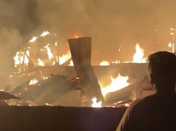2 Rumah di Taput Terbakar saat Masak Kolang-Kaling, Lansia Tewas