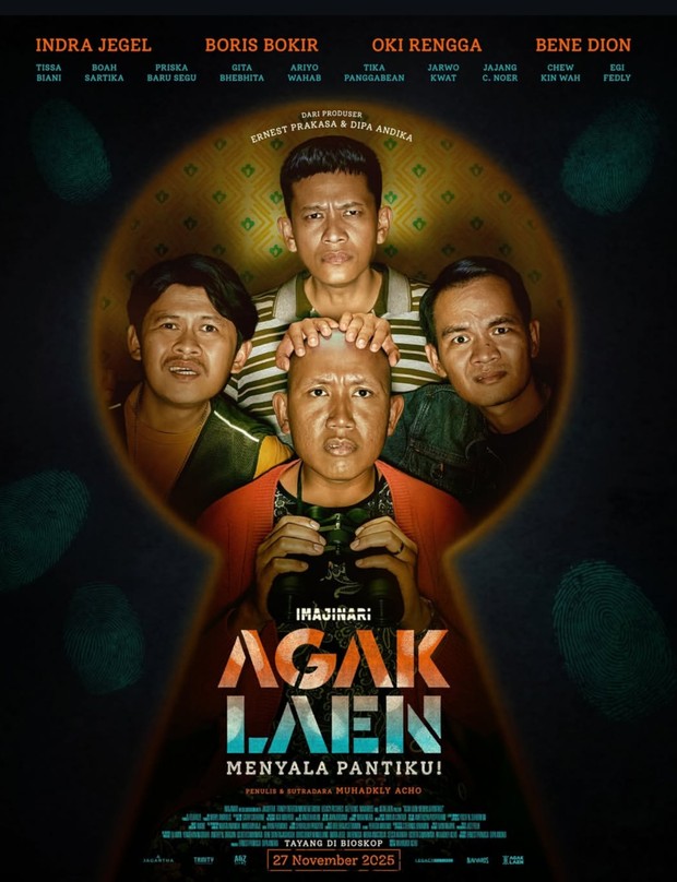 Film komedi terlaris Agak Laen: Menyala Pantiku!/ Foto: dok. Imajinari