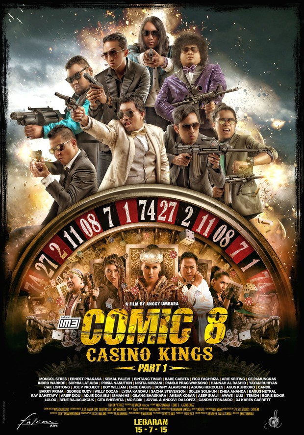 Film komedi terlaris Comic 8: Casino Kings part 1/ Foto: Falcon Pictures