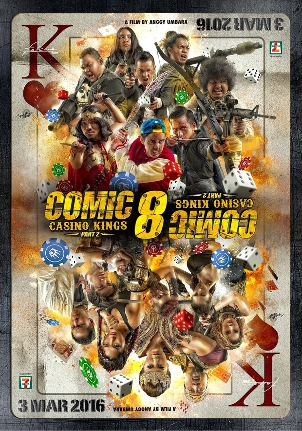 Film komedi terlaris Comic 8: Casino Kings part 2/ Foto: dok. Falcon Pictures