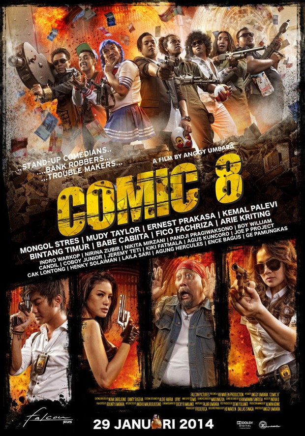 Film komedi terlaris Comic 8/ Foto: dok. Falcon Pictures