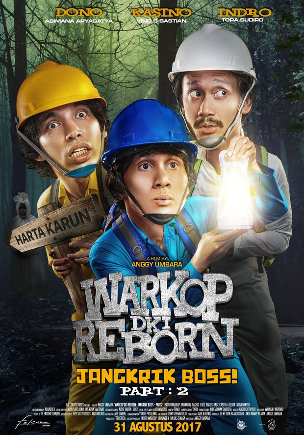 Film komedi terlaris Warkop DKI Reborn: Jangkrik Boss! Part 2/ Foto: dok. Falcon Pictures