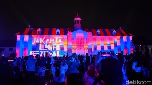 Jakarta Light Festival Hadirkan Cahaya Akhir Tahun di Kota Tua