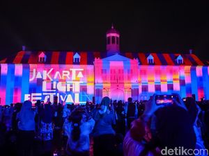 Jakarta Light Festival Hadirkan Cahaya Akhir Tahun di Kota Tua