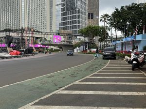 Video: Potret Jalanan Jakarta Lengang di Awal Tahun 2026