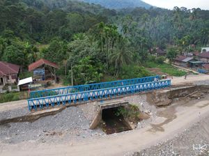 2 Jembatan Bailey Terpasang, Ruas Tengah Aceh Tenggara Kembali Beroperasi