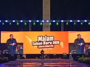 Momen Perayaan Pergantian Tahun Sambil Berdonasi di Lapangan Banteng