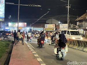 Petasan Dilempar ke Jalan Raya, Lalu Lintas di Musi IV Sempat Terhambat