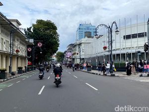 Suasana Bandung di Hari Pertama Tahun 2026