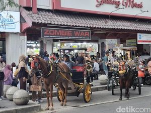 Liburan Tahun Baru, Kusir Andong Malioboro Masih Menanti Penumpang