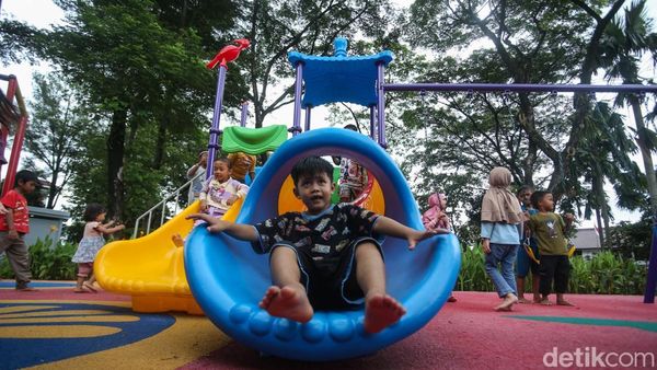 Taman Siliwangi Kini Jadi Ruang Bermain Favorit Warga Cibinong