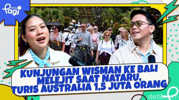 Video: Kunjungan Wisman ke Bali Melejit Saat Nataru, Turis Australia 1,5 Juta Orang