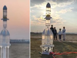 Cara Siswa di China Habiskan Liburan: Buat Roket dari Botol Bekas