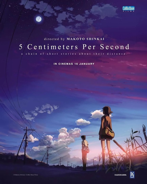 Film Kartun 5 Centimeters Per Second (2026)/ Foto: CoMix Wave Inc