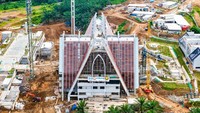 Wajah Gereja Basilika di IKN yang Sudah 97 Persen Rampung