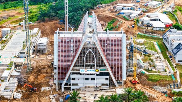 Wajah Gereja Basilika di IKN yang Sudah 97 Persen Rampung