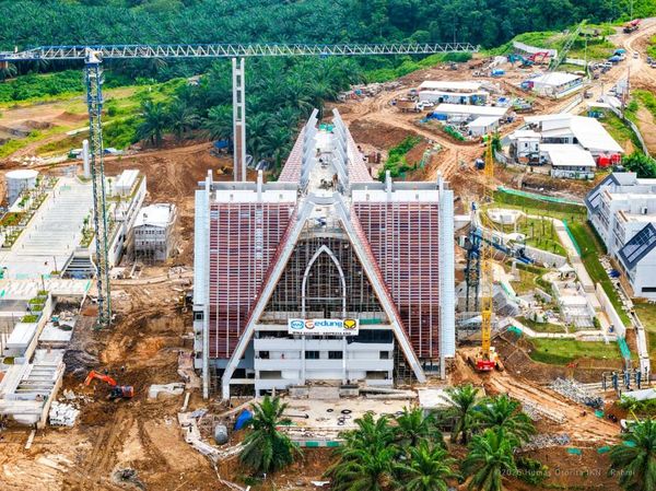 Wajah Gereja Basilika di IKN yang Sudah 97 Persen Rampung