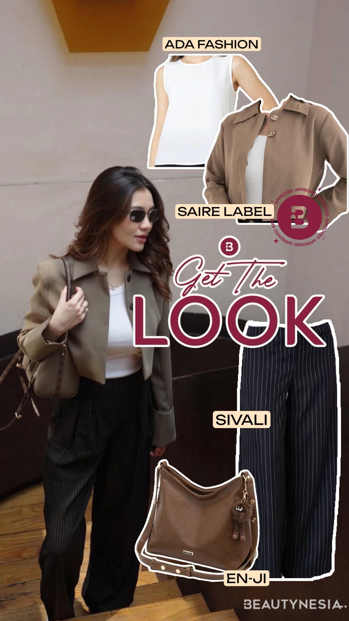 Get The Look: Inspirasi Outfit Casual ke Kantor ala Aaliyah Massaid