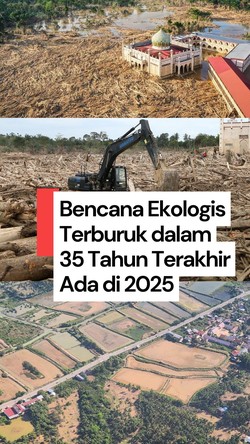 Video Kaleidoskop 2025: Bencana Ekologis Terburuk dalam 35 Tahun Terakhir