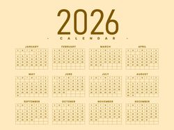 Kalender 2026 Lengkap dengan Tanggal Merah, Ada Berapa Hari Libur?