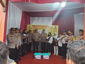 Kapolres Kampar Monitoring Arus Balik di Tol, Pastikan Lalin Lancar