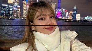 Momen Ghea Indrawari Malam Tahun Baruan di Shanghai