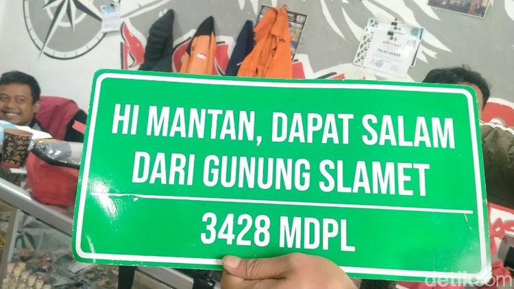Pesan Rahasia Pendaki Gunung Slamet untuk Mantan Terungkap