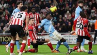 Man City Tertahan, Bernardo Silva Akui Ketangguhan Sunderland