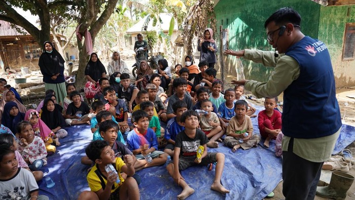 TelkomGroup Dampingi Pemulihan Psikologis Anak di Aceh Tamiang