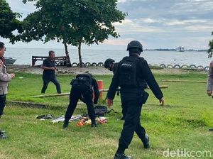 Ransel Misterius di Tugu Tunas Kelapa Parepare Ternyata Berisi Kaus-Gunting