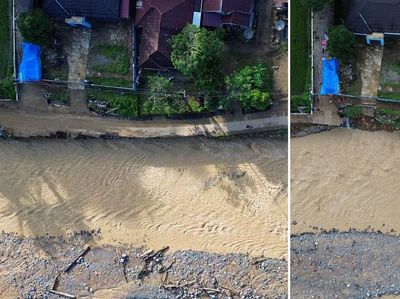 Akses Utama ke Batu Busuk Padang Putus Total