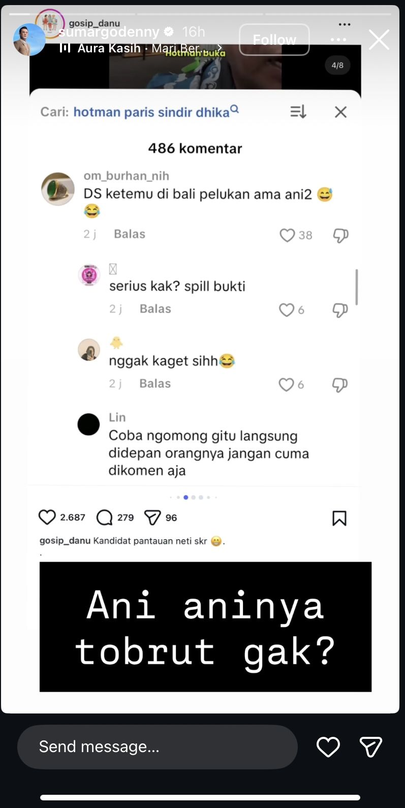 Unggahan Denny Sumargo