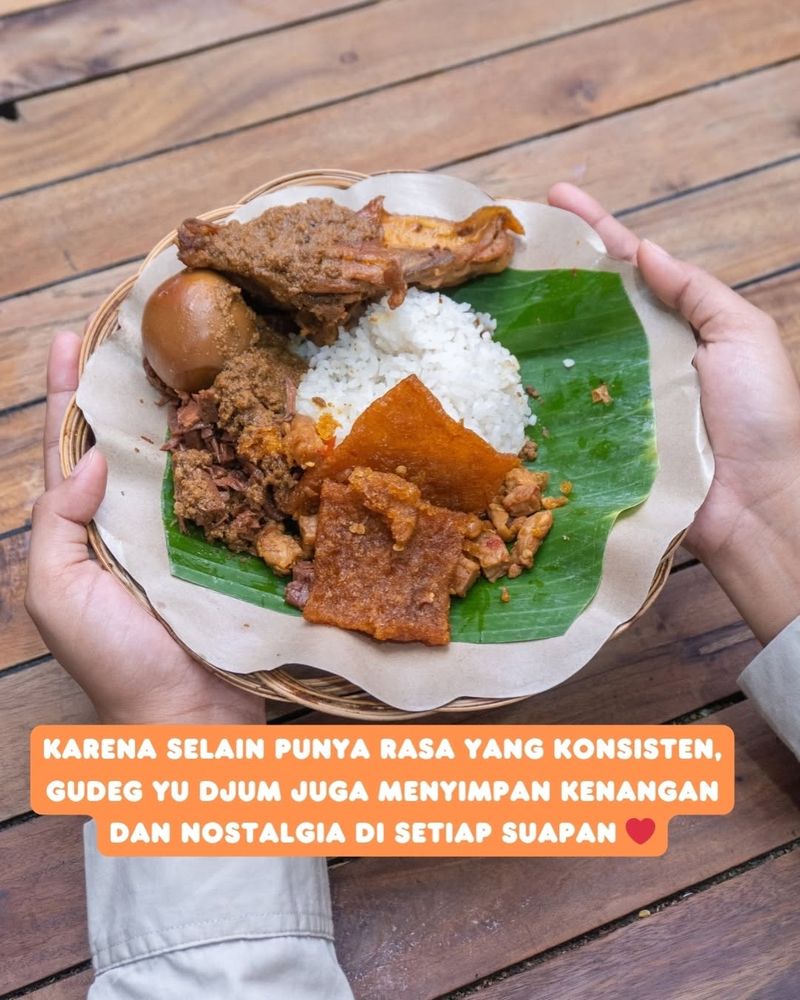 Gudeg populer di Yogyakarta