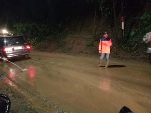 Jalur Malang-Kediri Diterjang Longsor, Arus Lalin Buka Tutup