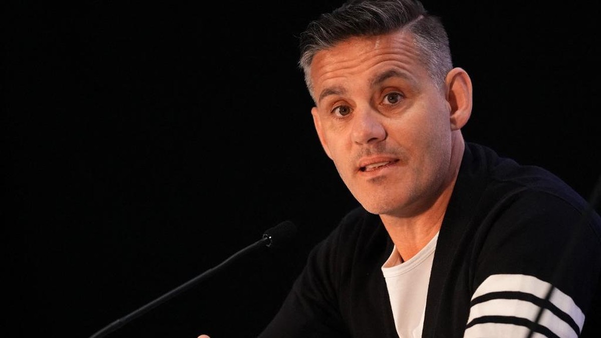 John Herdman pelatih baru Timnas Indonesia. (Foto: Getty Images via AFP/RICH STORRY)