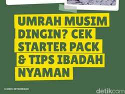 Umrah Musim Dingin? Cek Starter Pack dan Tips Ibadah Nyaman