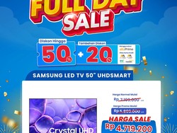 Potongan Gede-gedean LED TV 50 UHDSmart, Cuma di Transmart